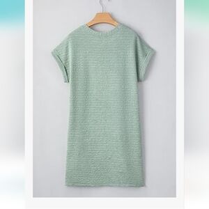 Mint Green, Pink and Beige Knit Dresses